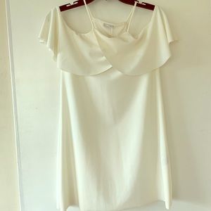 Zara B&W Collection Dress in White